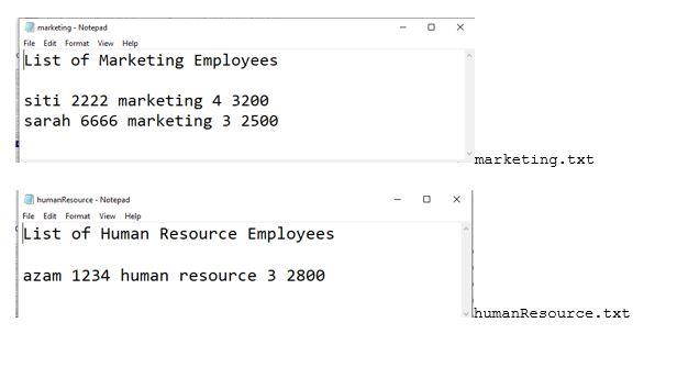 string dept; int performance Rating;//1,2,3,4 double salary; }; Write a C++ program