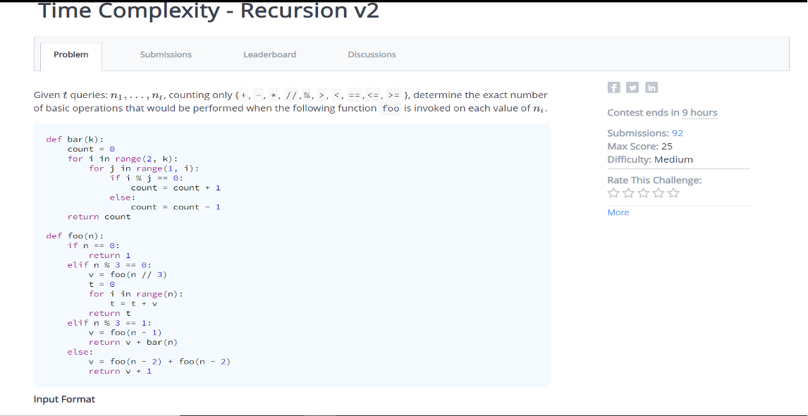 would be performed when the following function foo is invoked on each