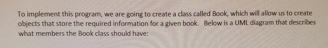 A book managing program in C++. You are given a library and