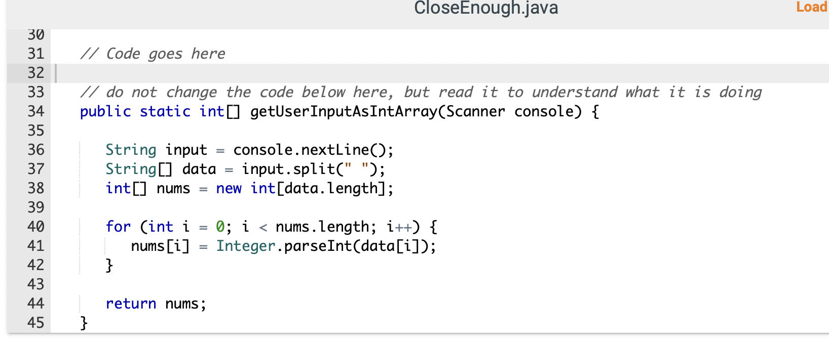 threshold; and 2. If one array is longer than the other, we