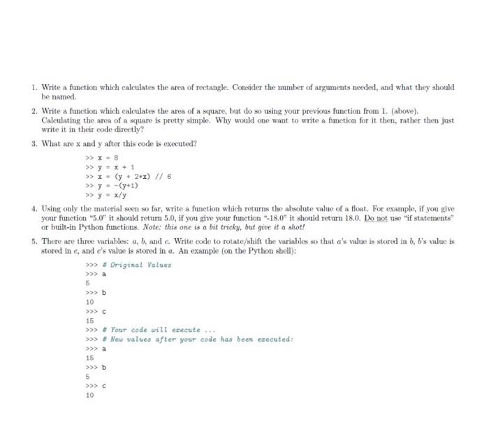 question 2 and question 4 python code 1. Write a function which