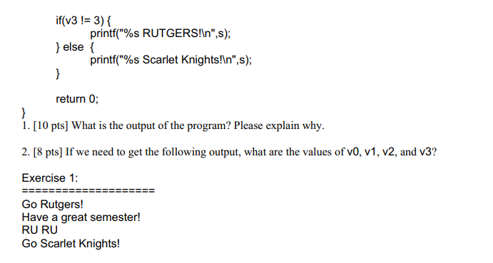 #include int main(void) { int a; char *s; int v0 = 0,