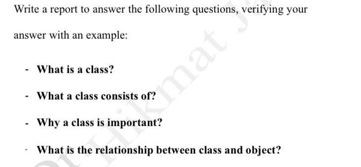 Using java Write a report to answer the following questions, verifying your