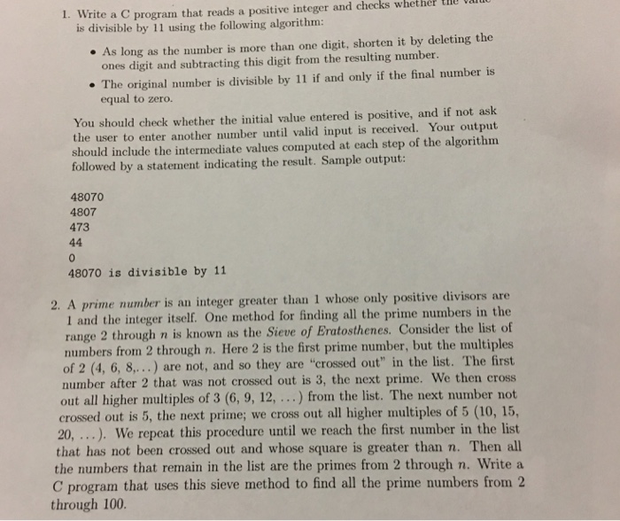  please write in c language !thanks so much 1. Write a