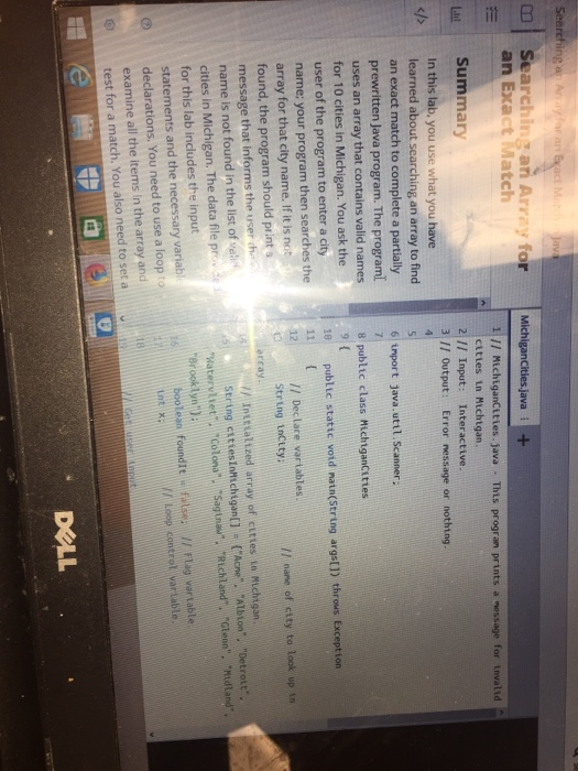  // MichiganCities.java . This progran prints a "essage for trvaltd cttles