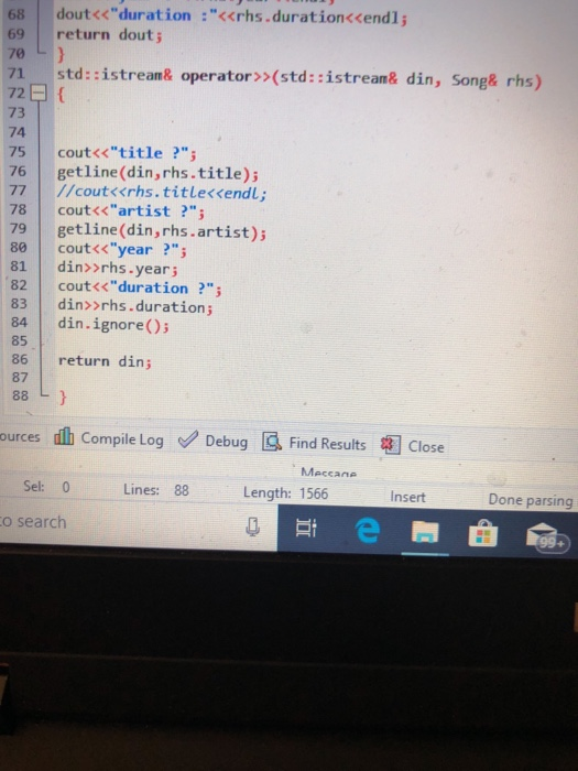 to use strcpy not just point to the passed in char array.