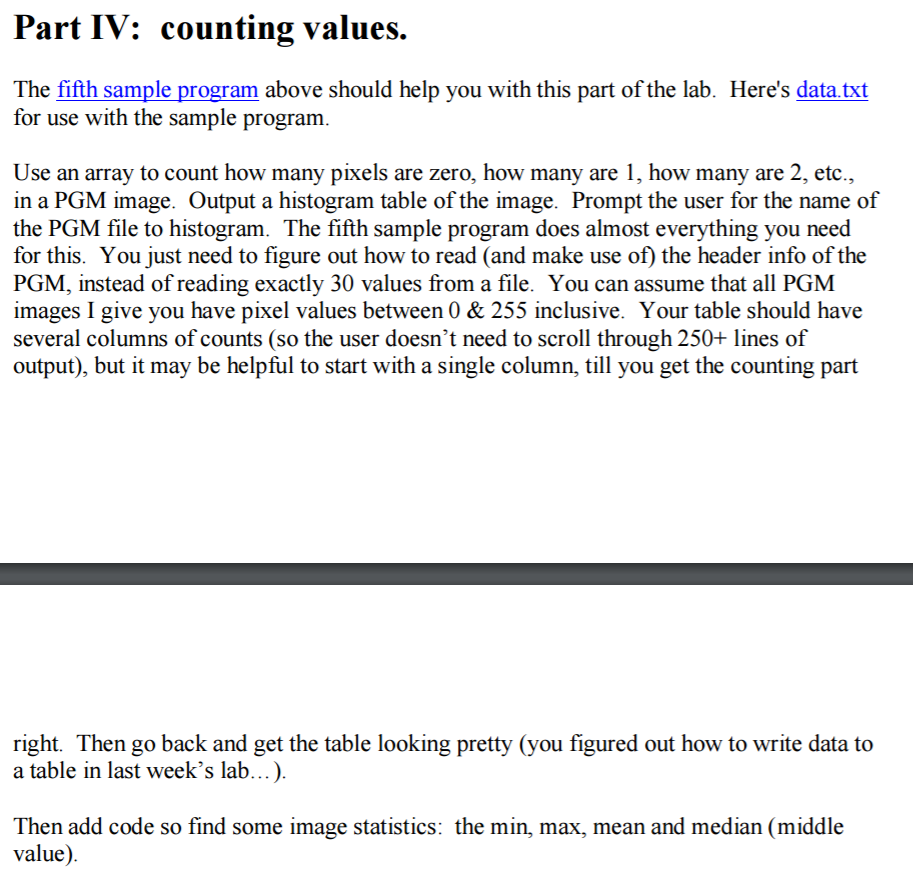 C++ program on visual studio. numbers inside (data.txt) could not attach the