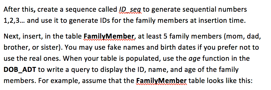 date day, month, and year respectively. Also, include a function called age