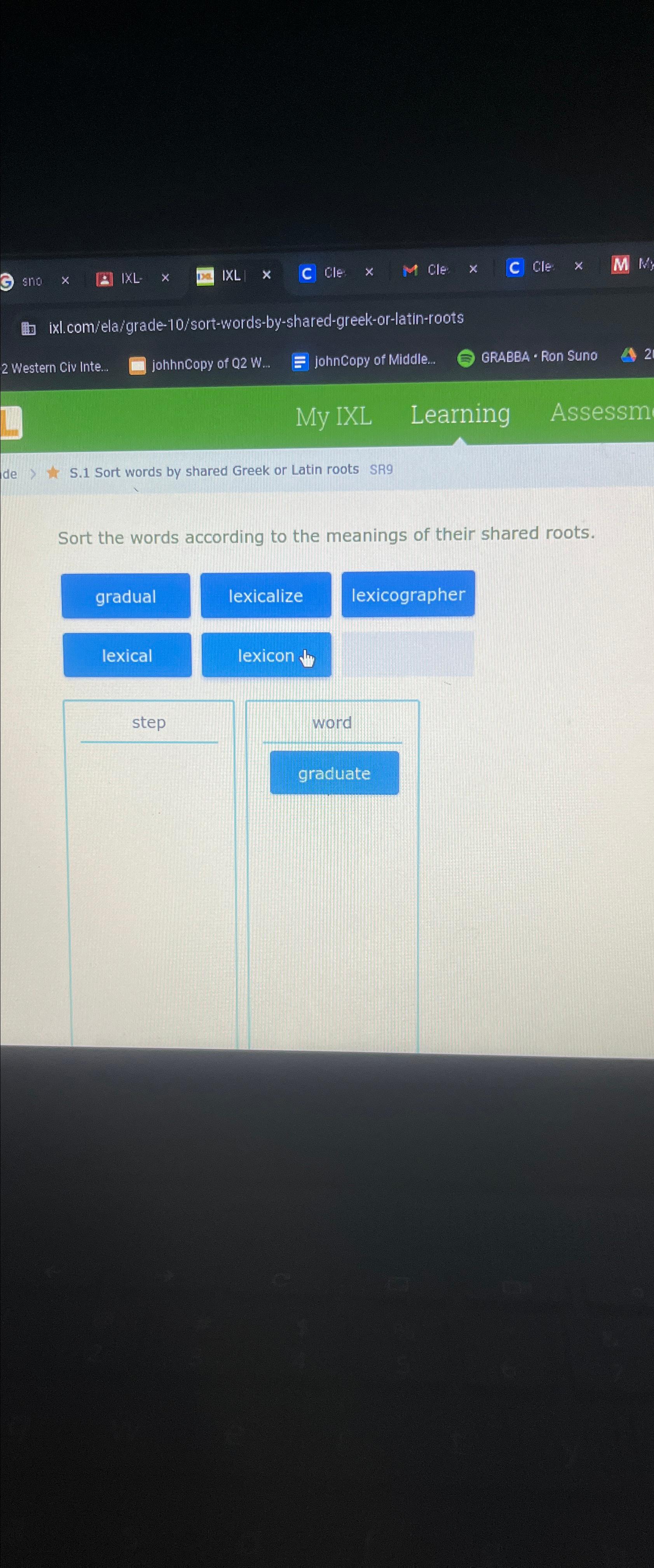  G) sin IXL IXL C Cle x Cle: C Gie W