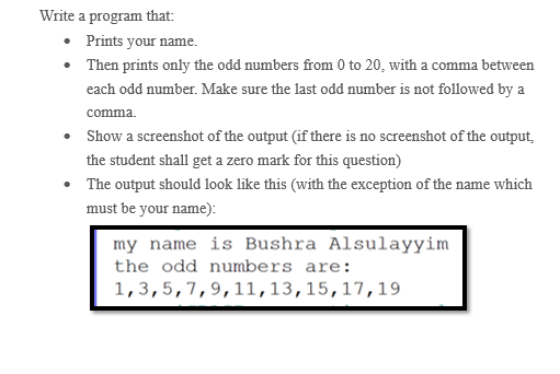 Hello I hope to answer the following question in java please dont