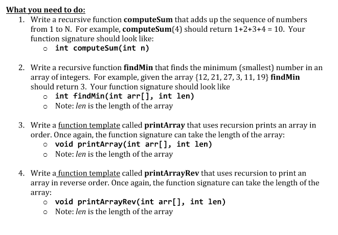 Write a C++ .app (one file with multiple functions, including sample main