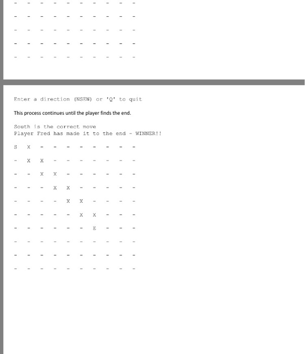 hold the current position of the player. Function HoveNorth should have a