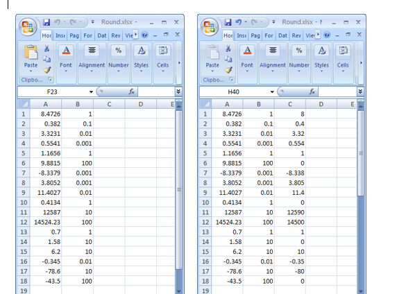 Matlab code only write a code of your own to round any