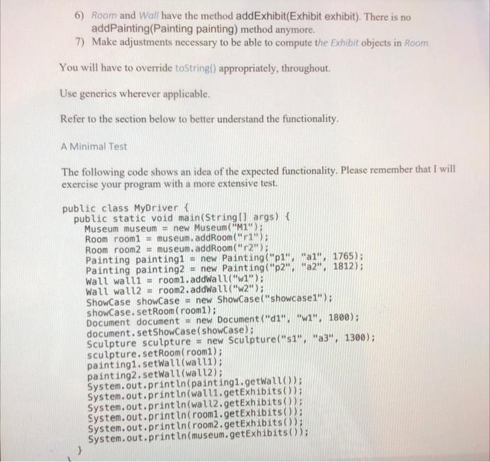 the previous assignment and I provided the code for the previous assignment