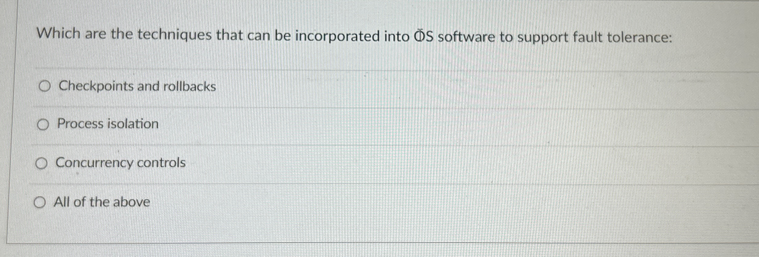  Which are the techniques that can be incorporated into ?bar() software