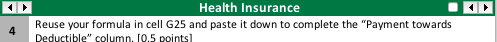 Doctor $100 Emergency Room. No charge after deductible Hospital Services - No