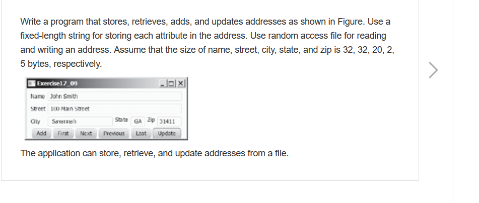Hi there, would it be possible to post the solution for Chapter