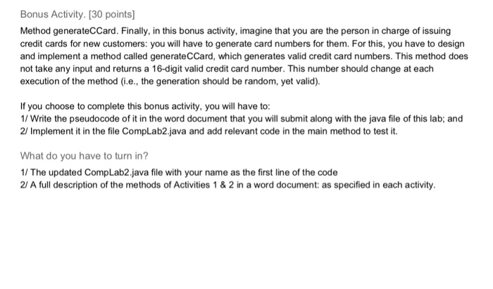 2D), and on repetition (using loops In this lab, you will have