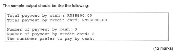 Furniture string Code; // furniture code, e.g: SB002 String manufacturer double price;