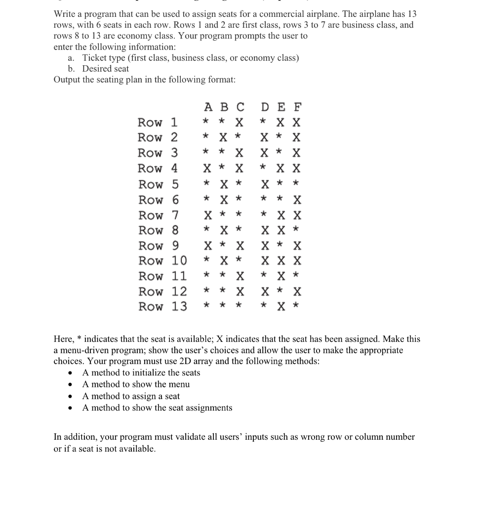 IN JAVA PLEASE!!! Write a program that can be used to assign
