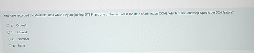  You have recorded the students' data while they are joining BIIS