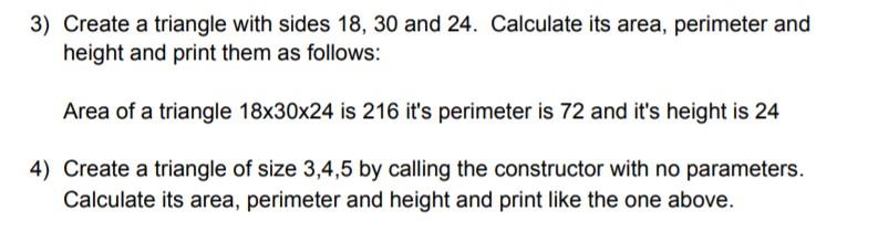 in pseudocode for java Create a driver program which does the following