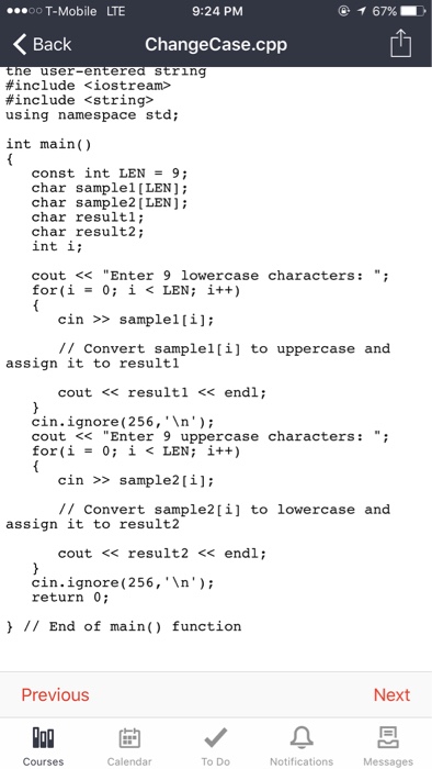 converts characters to lowercase and uppercase. Inputs Interactive output Uppercase and lowercase