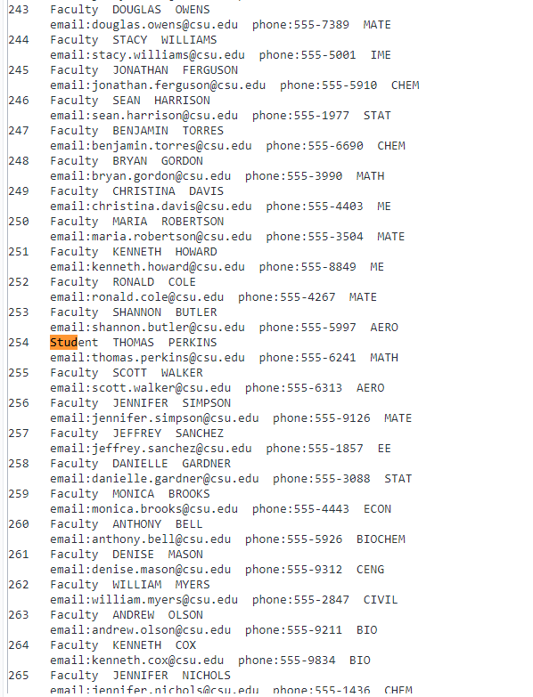 need a solution to cross reference. This MUST be done in SAS