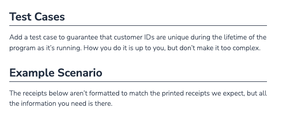 1. Dessert Shop Part 11: Customer Class II Problem Add the ability