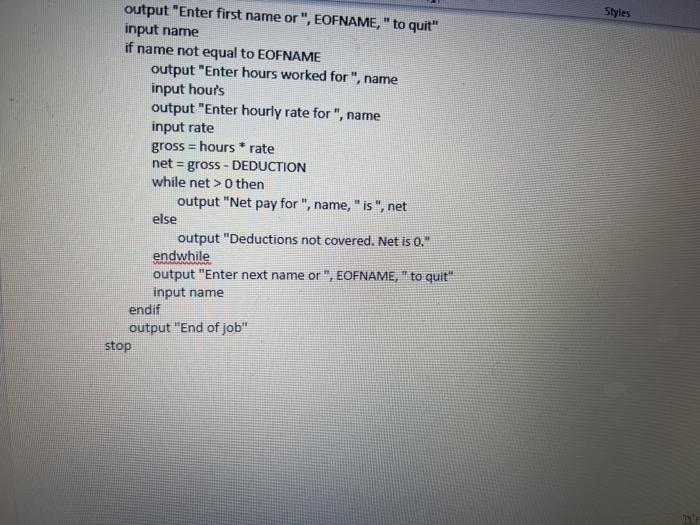 begins with some comments (lines that begin with 2 slashes) that describes
