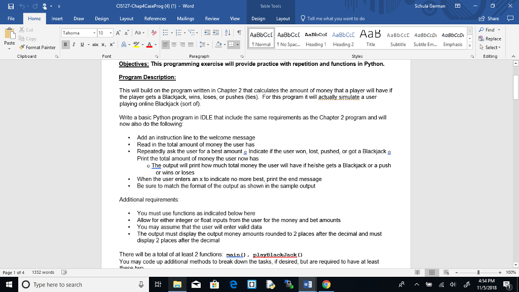 I could really use some help writing this program. It's an old