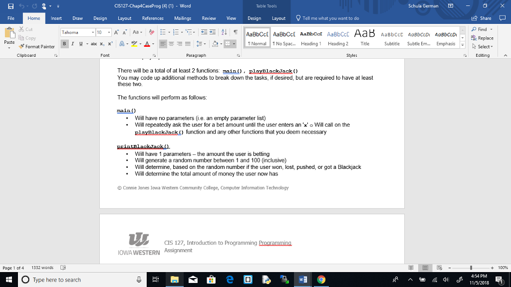 assigenment, but would still like to see how it is supposed to