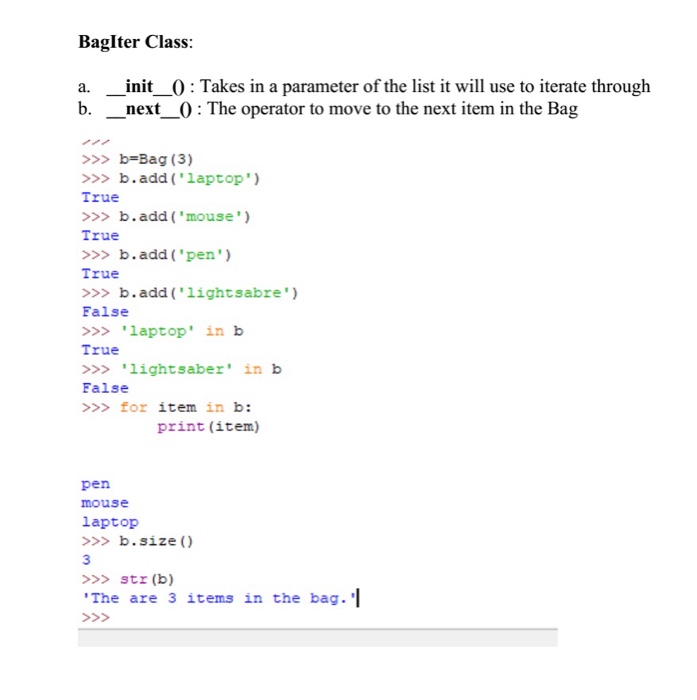 collection of items. You must write the entire class yourself. A template