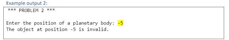 an application that tells which grouping a planet belongs to the inner