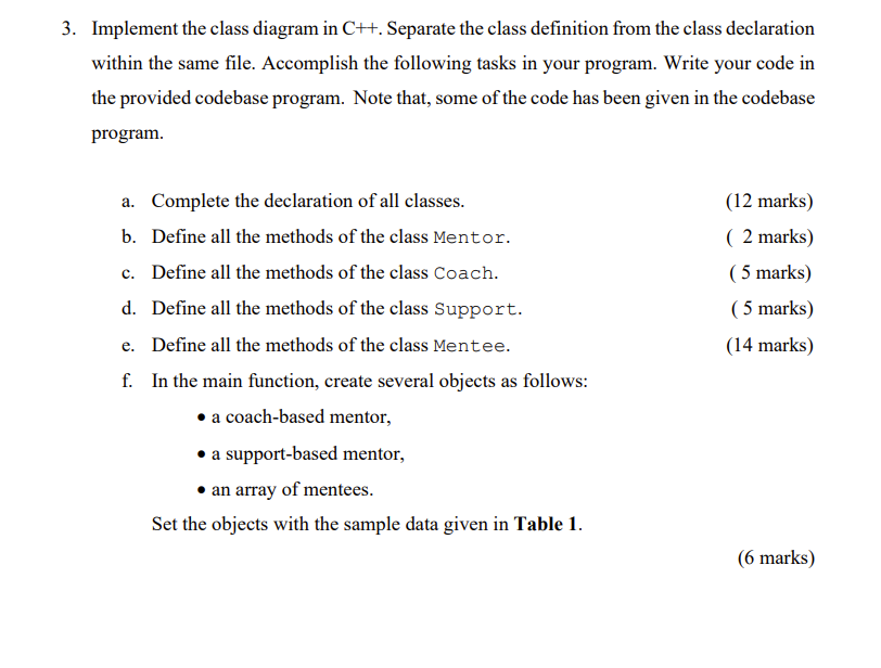 string name; public: Student(string n = ""); string getName() const; void setName(string