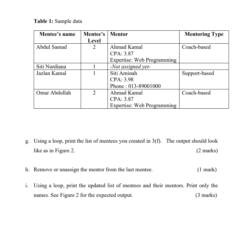 n); void print() const; }; class Mentor{ public: Mentor(string n, double c);
