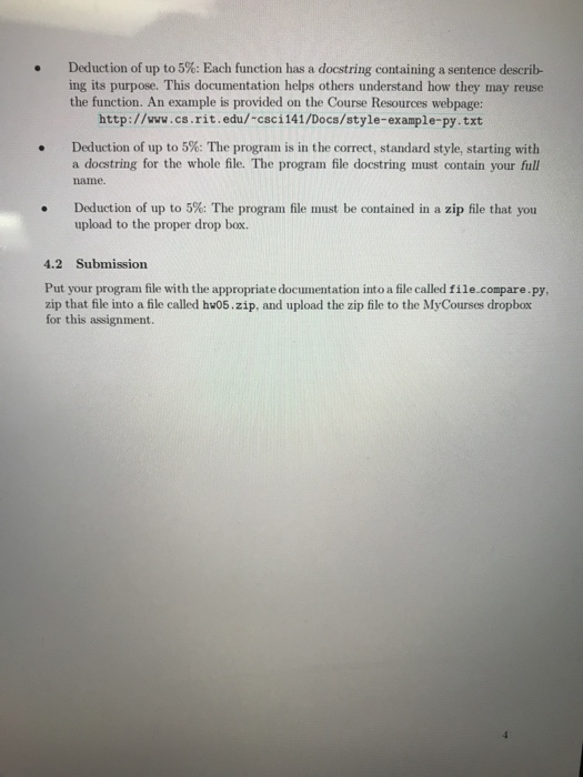line. Write a function, char by_char, that will compare two files character