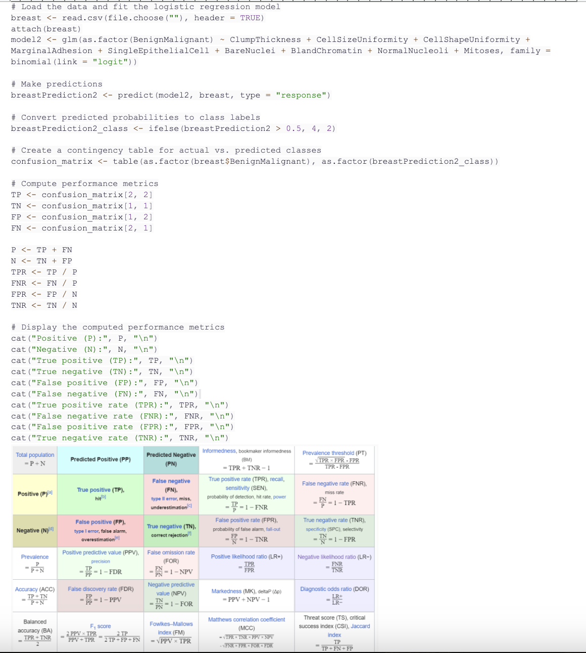  Please answer in R Studio code the formulas. There are 22