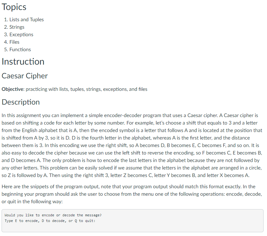  Please use python and the codes provided in the post. Also,