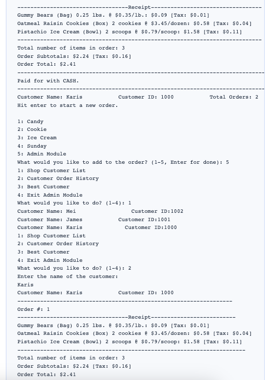 information. For this part of the project, you will add an Admin