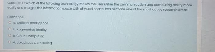 and computing ability more easily and merges the information space with physical