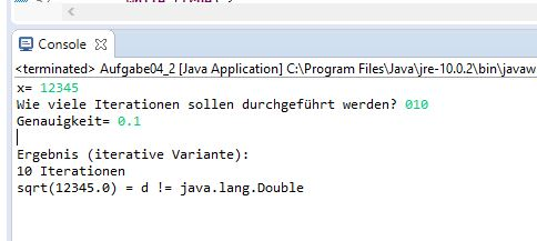Java return values print statement I have made a program to calculate