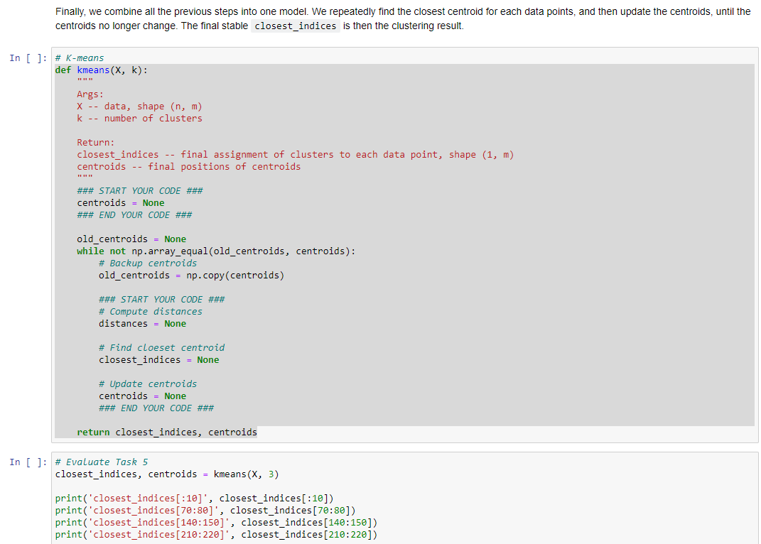  Finally, we combine all the previous steps into one model. We