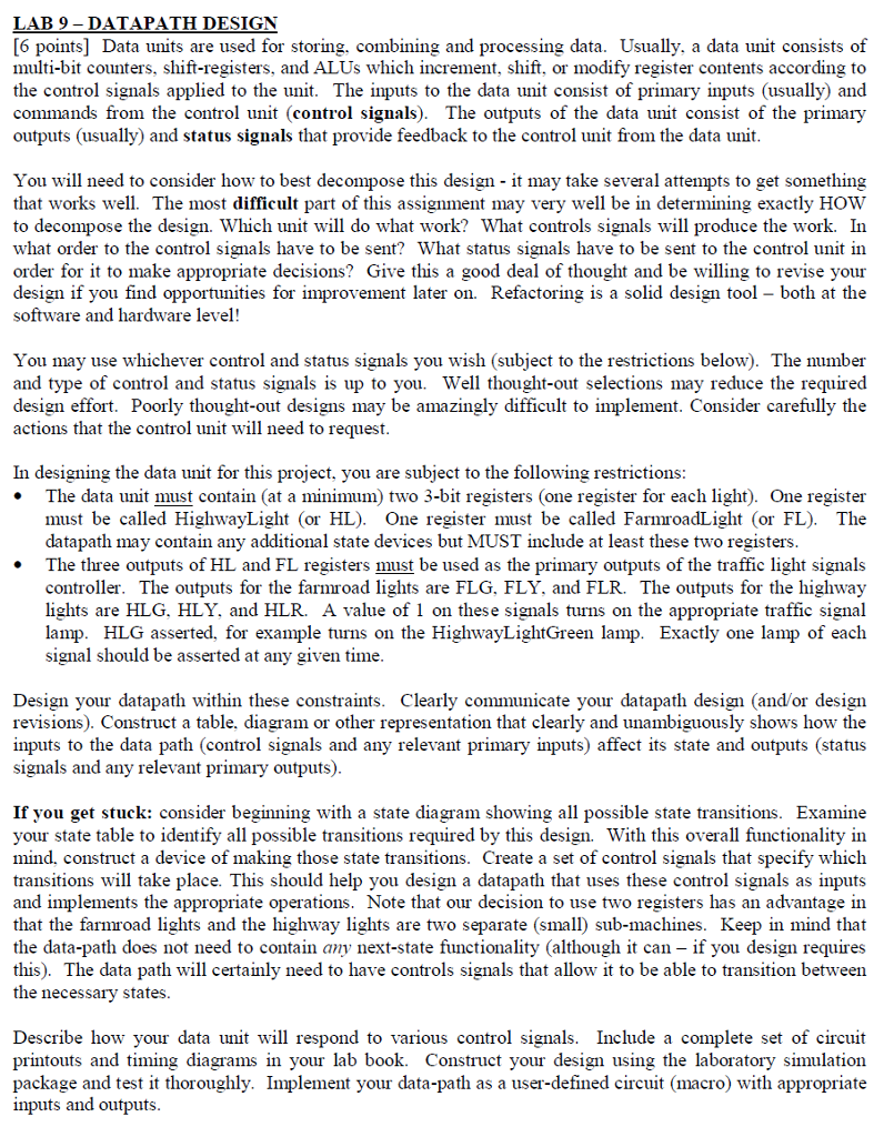 large state machines are difficult to conceptualize, design, and debug. Therefore, when