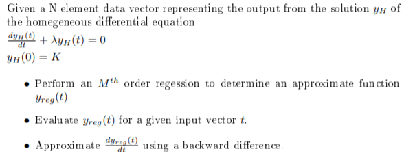 Do in MatLab Please Given a N element data vector representing the