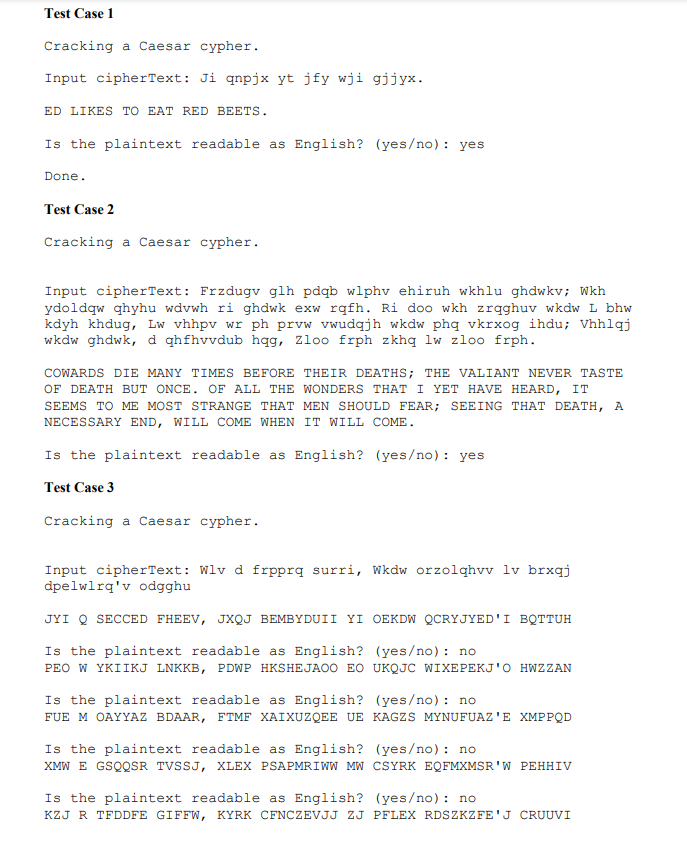 is your original message; the cipher-text is the encrypted message. The example