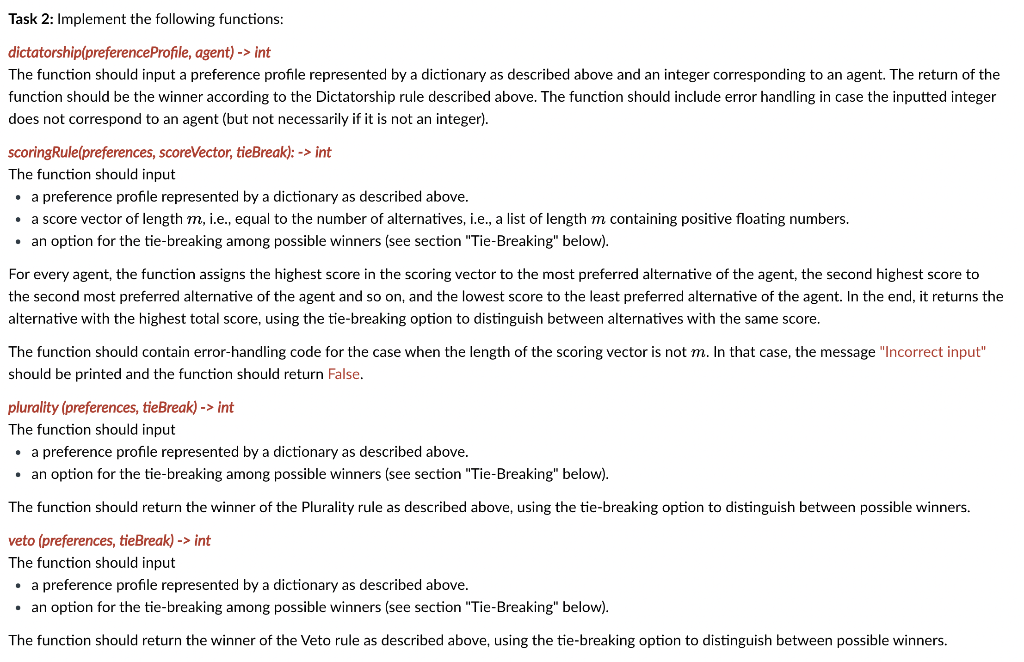 0.659306 And Please complete all the functions as this is my third