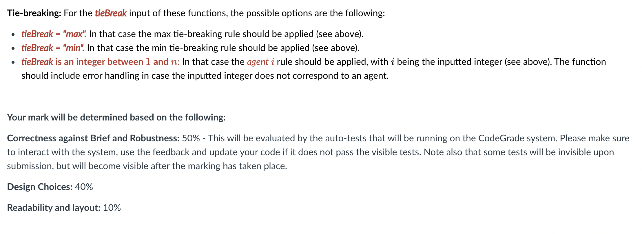 fully complete this assignment, Thank you!!!***** Continuous Assessment Task 3 - Voting