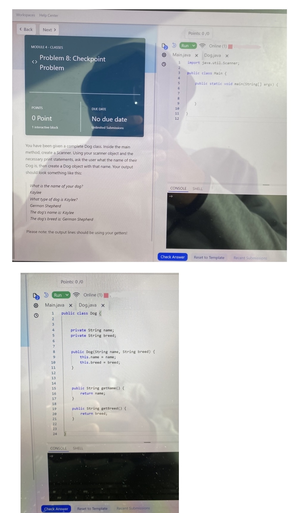  Please help me solve this in Java, I will upvote if