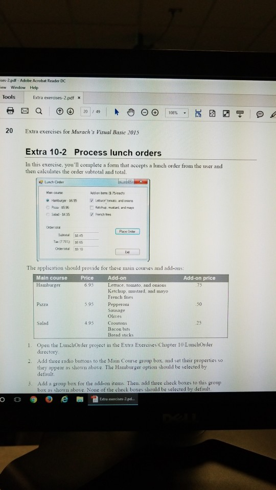  need in visual basic 2015 code. ses 2.pdf - Adobe Acrobat